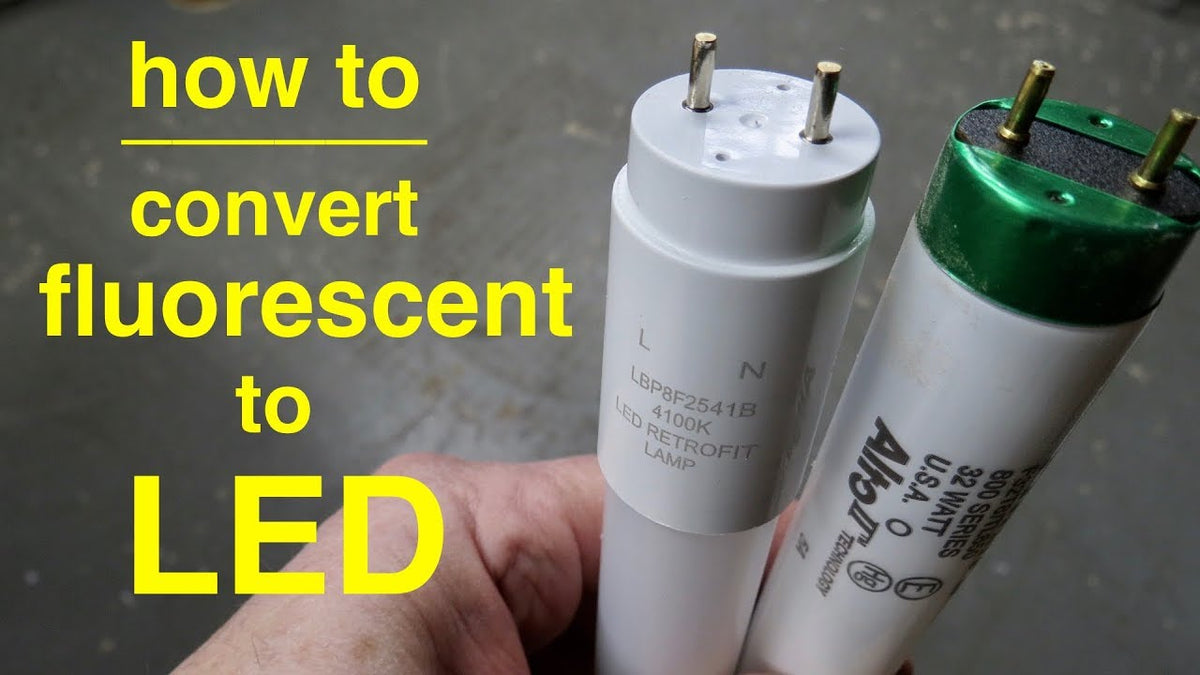 Led Conversion For Fluorescent Tubes | The Tube