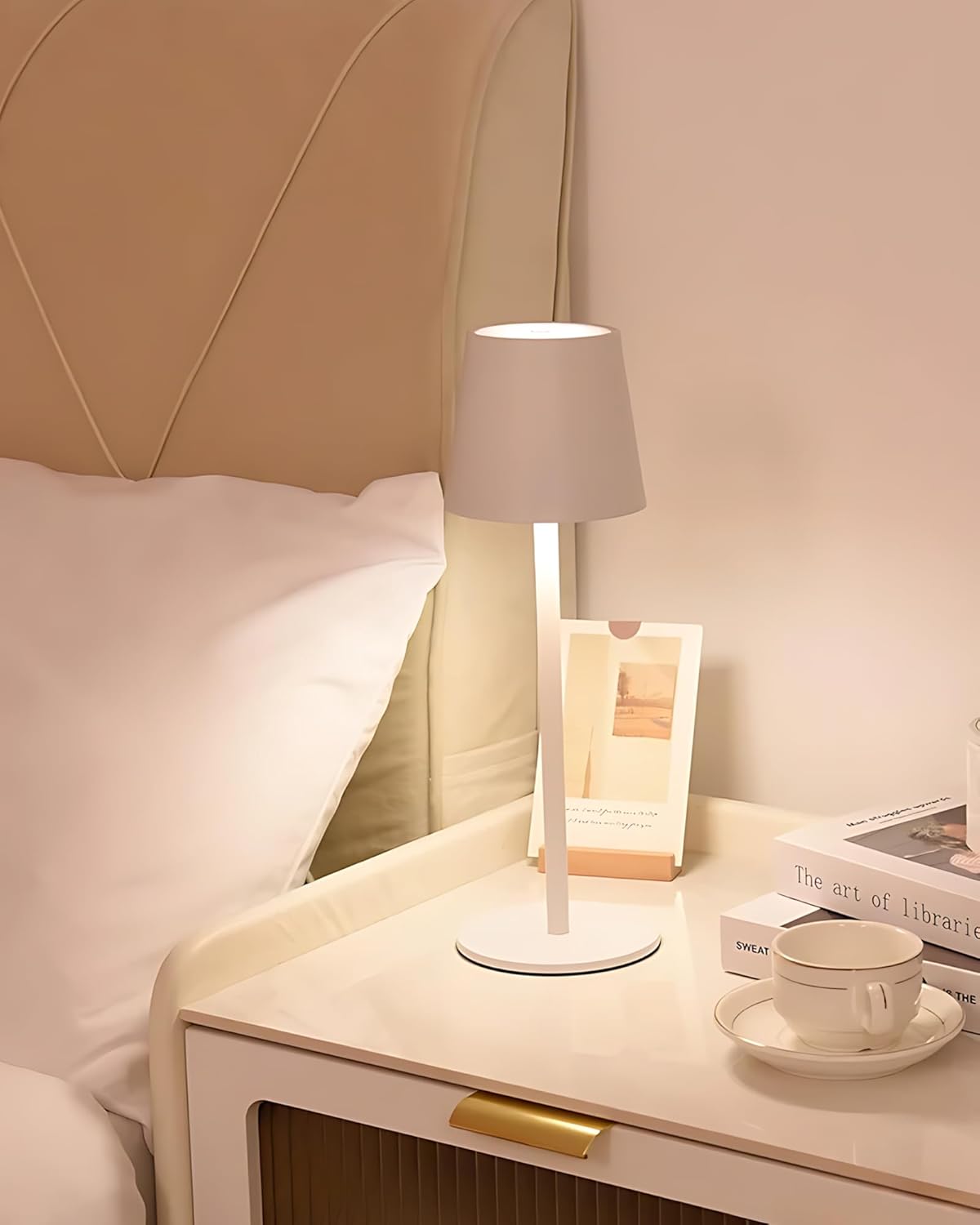 Cordless Table Lamps Rechargeable, 3 Adjustable Height