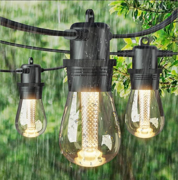 LED Outdoor String Lights Commercial Waterproof (Not Solar)