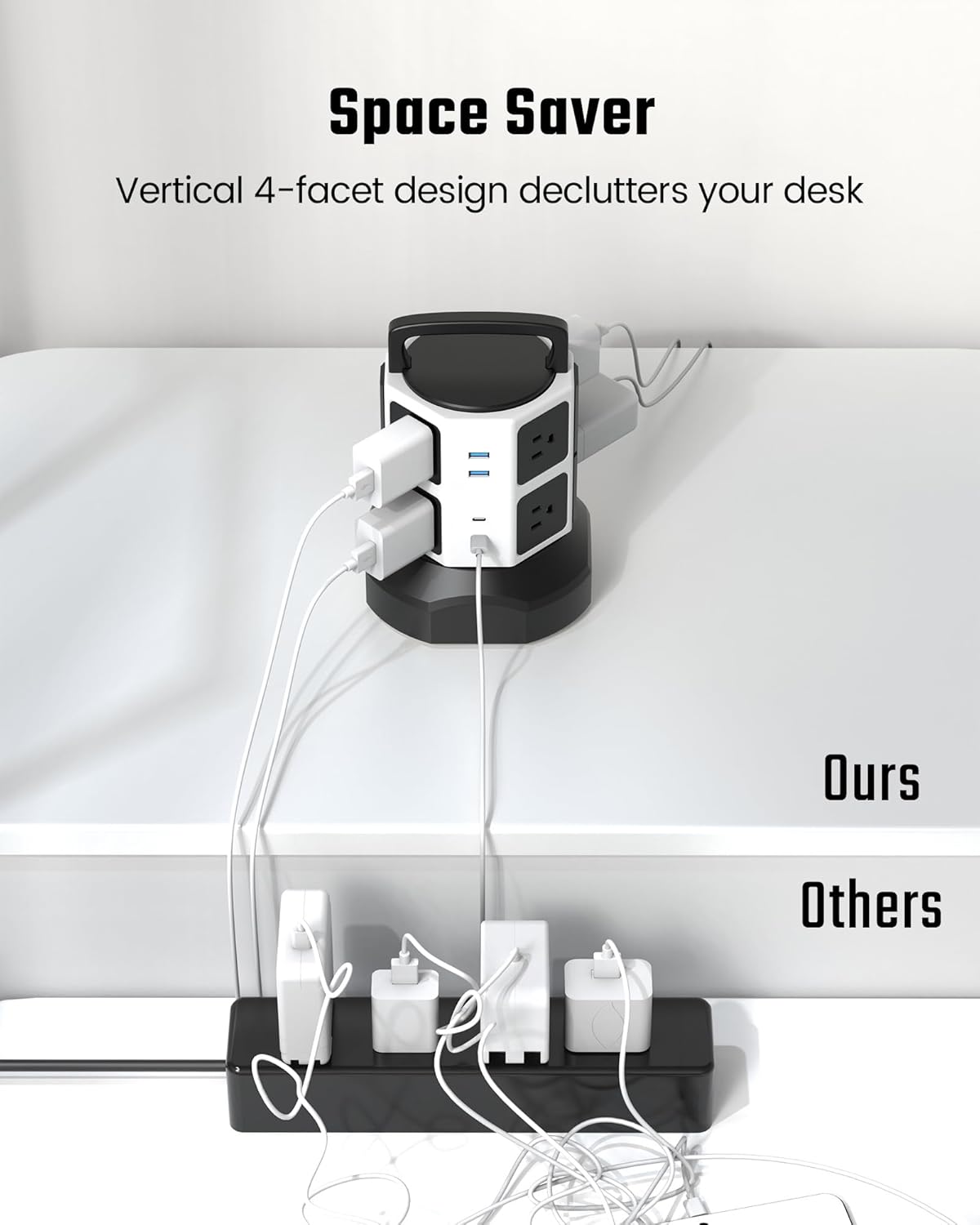 Tower Surge Protector Power Strip