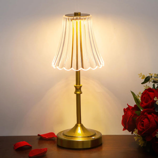 JACKYLED Vintage Cordless Table Lamp