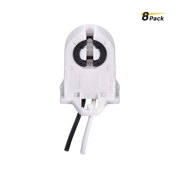 Screw Type T8 Lamp Holder with wires