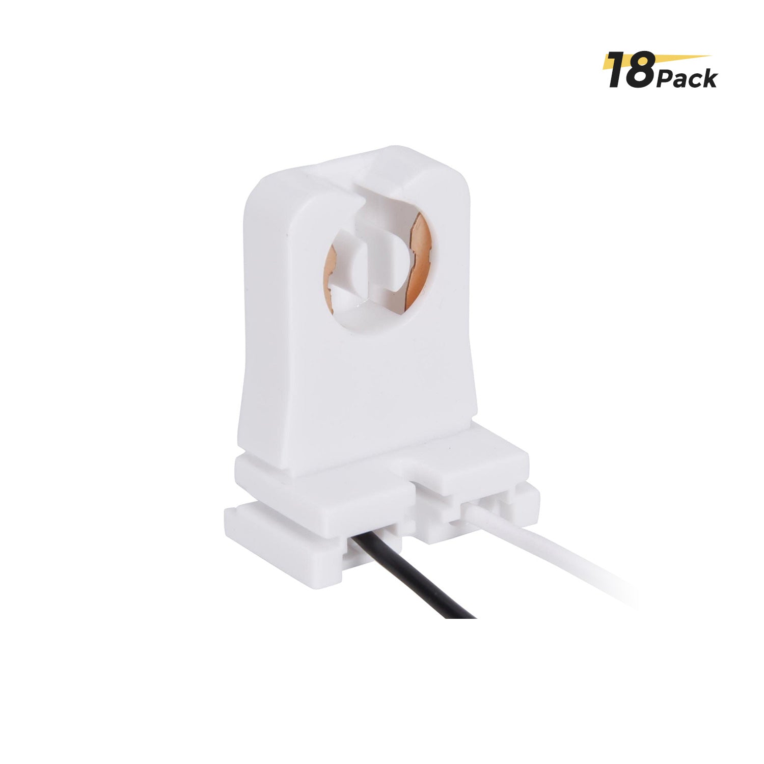 Non-Shunted T8 Lamp Holder UL Listed 600V 660W