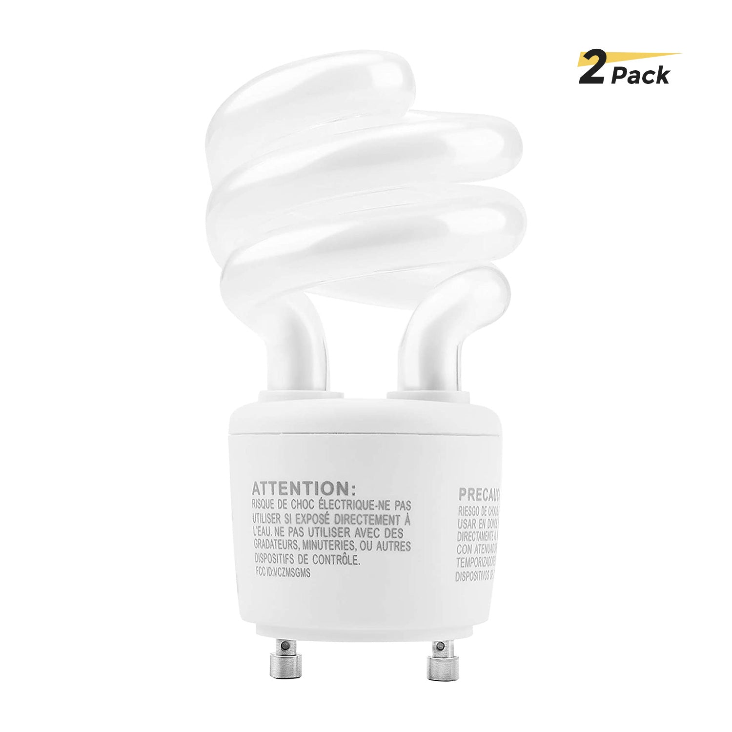 UL-Listed 13w Gu24 CFL Light Bulbs 2700k Warm White