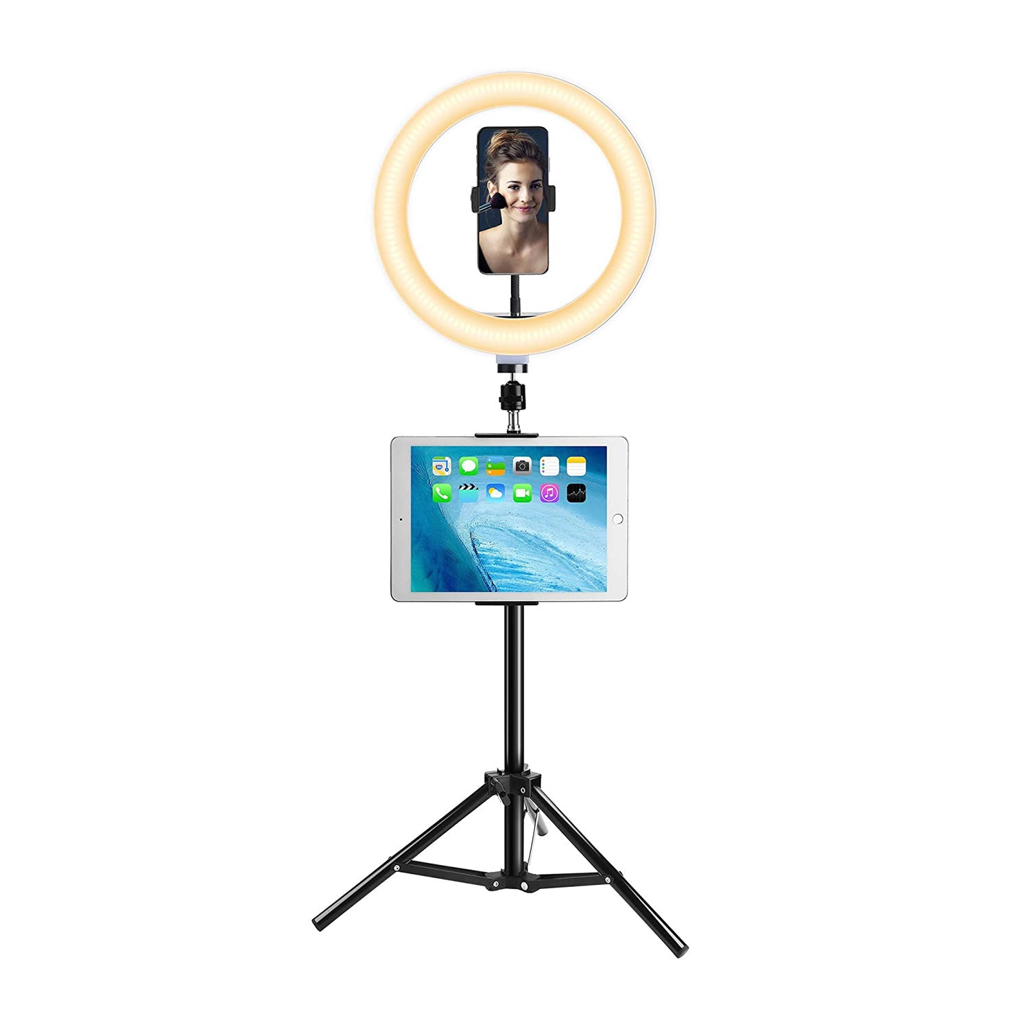10'' Selfie Ring Light with Tripod Stand & Holder