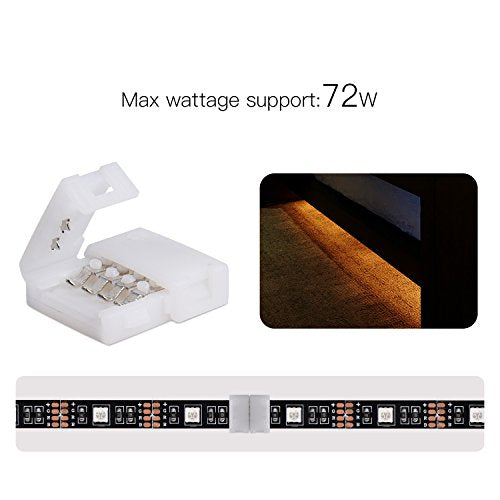 4 Pin RGB LED Light Strip Connectors 12V 72W Connector