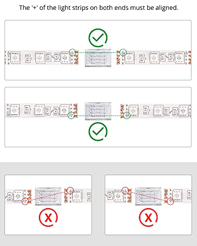 4-Pin LED Light Strip Connectors