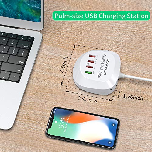 USB Charging Station 4 Ports with Quick Charge 3.0