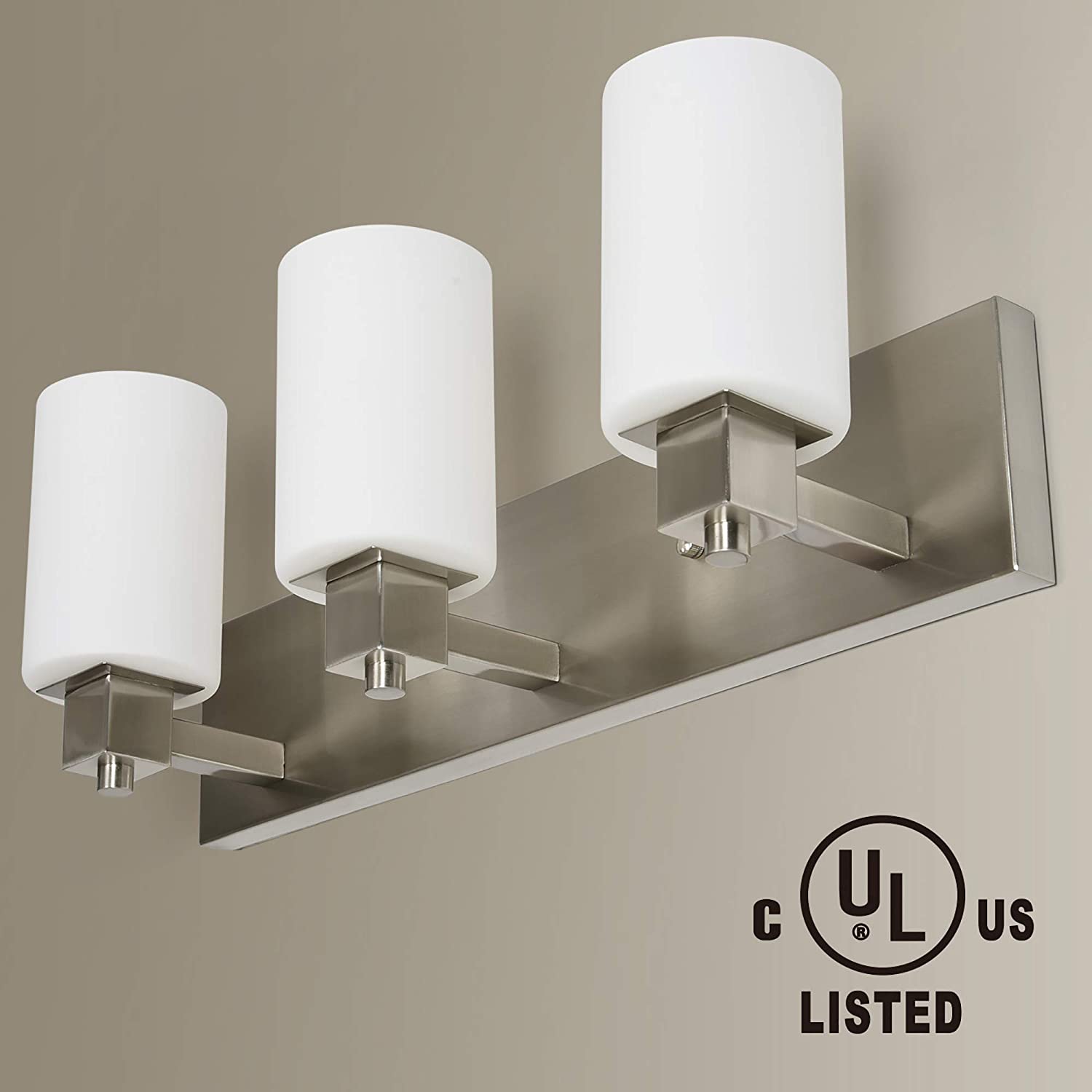 UL-Listed 3 Light Bathroom Vanity Light Fixture