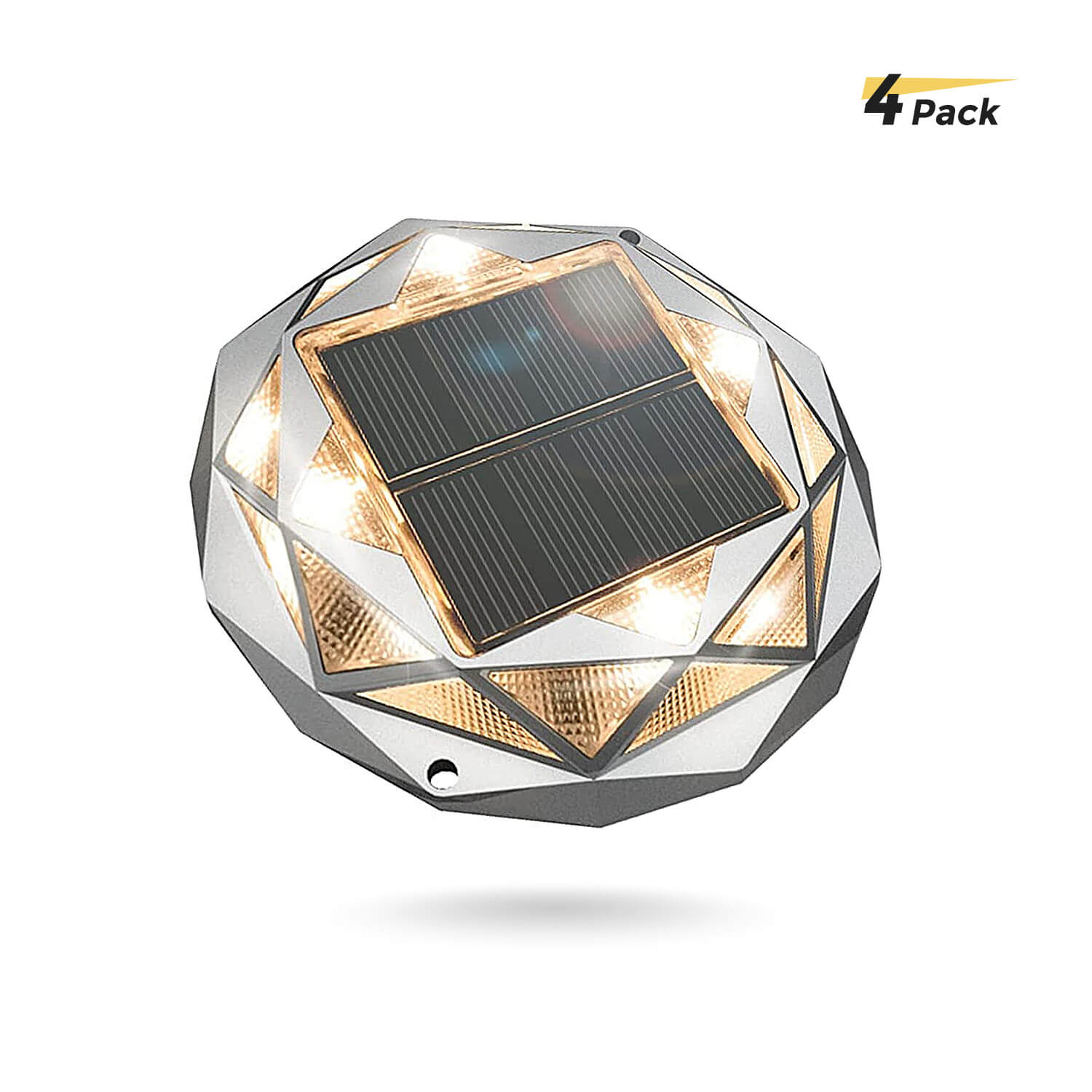 Diamond Shade Long-lasting Solar Deck Lights